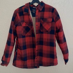 Wrangler sherpa lined flannel ATG